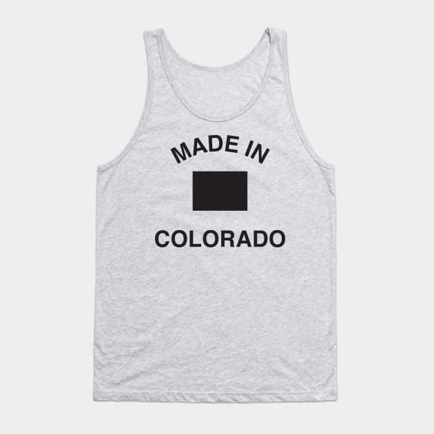 Made in Colorado Tank Top by elskepress